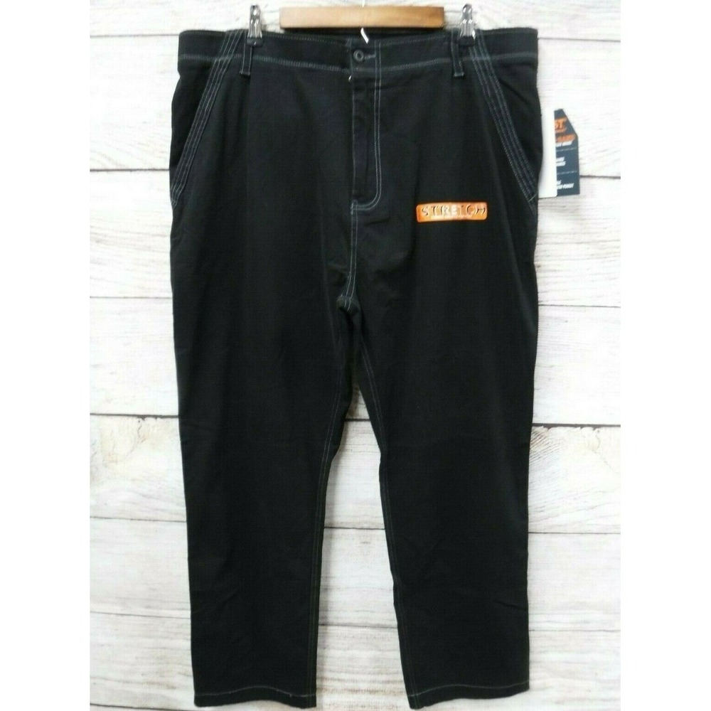 Wearfirst Pants Mens 32X30 (29" Inseam) Elastic Waist Slim Fit Stretch Pants New
